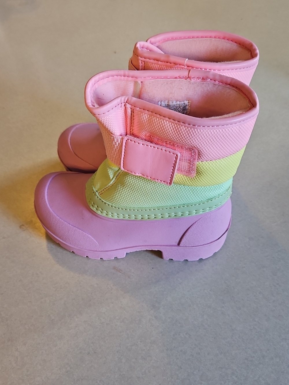 Pink And Purple Toddler Snowboots